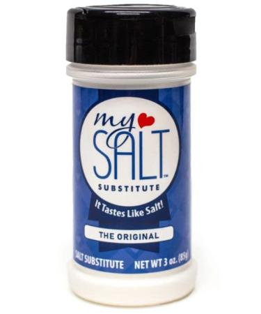 MySALT Original Salt Substitute - 100% Sodium Free - Use Like Salt at Your Table and In All Your Low Sodium Foods and Recipes. MySALT, It's The Best Thing Since. Salt! My Salt Original