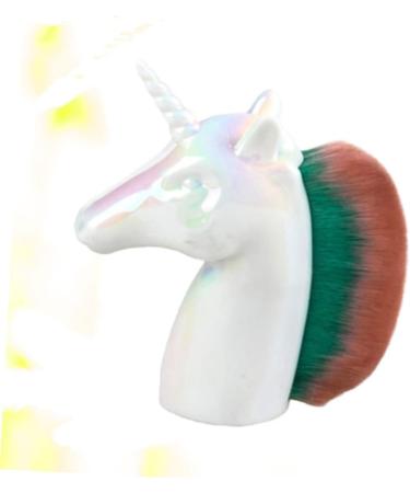 FRCOLOR 1pc Makeup Foundation Brush Cute For Women Make up Kabuki Foundation Brush Foundation Brush for Liquid Makeup Suit Cosmetics Brush Miss Powder Brush White The Face 9x8cm White - Buy Online on GoSupps.com