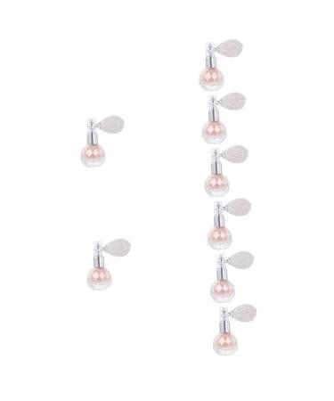 TOVINANNA 8 Pcs Body Air Bag Powder Makeup Glitter Hair Powder Spray Face Glow Setting Powder Mini Pink Travel