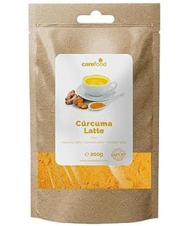 Carefood - Organic Turmeric Latte Powder - Superfood Turmeric 100% Organic Vegan Friendly - Natural Superfood Ideal for Juice - Buy Online on GoSupps.com