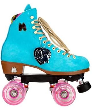 Moxi Skates Malibu Barbie Limited Edition - True Blue Size 8 - Womens Fun Quad Roller Skate - Buy Online on GoSupps.com