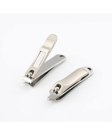 Nail Clippers Kit Stainless Steel Nail Set Household Nail Clippers Nail File Men's Personal Care Manicure Tool Set Suitable for Outdoor Travel Portable Travel Nail Clippers - Buy Online on GoSupps.com