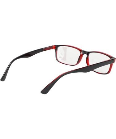 Retro Multifocal Reading Glasses for Visual Fatigue Relief - Presbyopic Glasses in Red | International Shipping Available - Buy Online on GoSupps.com