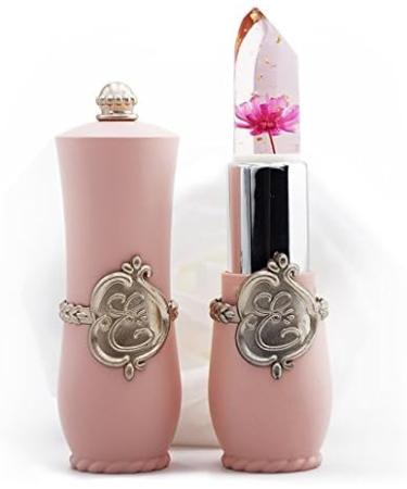 Beauty Flower Crystal Jelly Lipstick Temperature Change Color Lip Balm - Buy Online on GoSupps.com