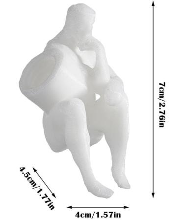 Funny Toothpaste Covers Set - Unique Spoof Topper for Adults & Kids | 3 Pieces Bathroom Waste Dispenser - Buy Online on GoSupps.com