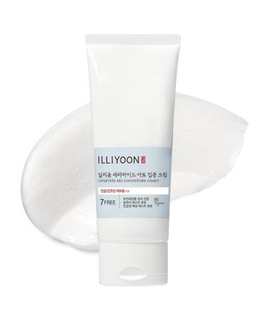 Illiyoon Ceramide Ato Concentrate Cream face moisturizer soothing for sensitive skin 100ml  3.4 Fl Oz 3.40 Fl Oz (Pack of 1)