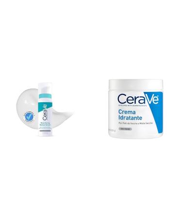 CeraVe CeraVe: 2x Anti-Mark Retinol Serum for Acne Marks & PIH with Ceramides (30ml) + 1x Moisturizing Face & Body Balm for Dry to Very Dry Skin (562ml)