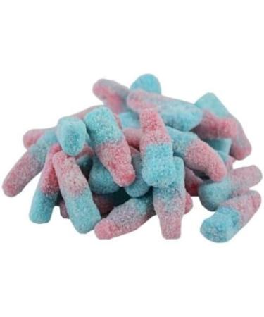 Giant Blue Pink Fizzy Cola (Halal Jelly) 15g Delicious Tasty And Twisty Treat Gift Hamper For Birthday Christmas Sold By Kidzbuzz - Buy Online on GoSupps.com