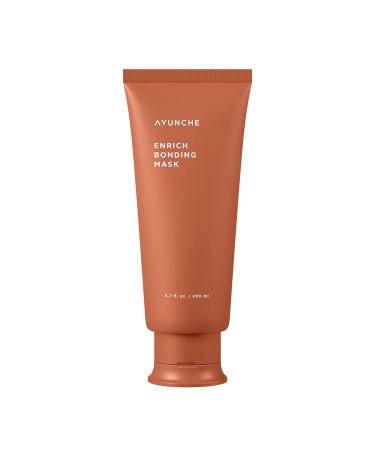 AYUNCHE Enrich Bonding Hair Mask 6.7 fl oz (200ml) For Dry & Damaged Hair | Firming and Nourishing Deep Conditioner | Hydration & Anti-Frizz Hair Pack | Korean Salon Brand