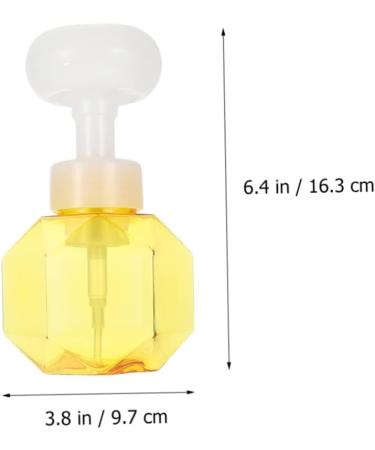 Fomiyes 6-Piece Flower Bubble Bottle Set | Travel Foam Pumping Pots for Home & Garden - Buy Online on GoSupps.com