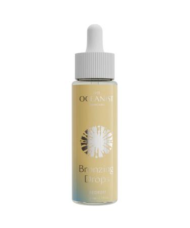 Bronzing Drops For Face Natural Glow and Medium Tan Improved Skin Tone And Hydration Anti-Aging Marine Ingredients For All Skin Types