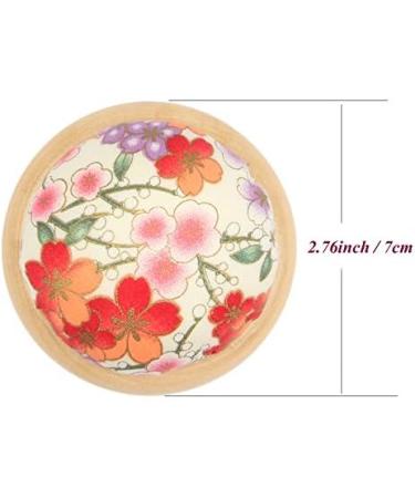 JFFX Wooden Base Round Pin Cushion - Japanese Style Sewing Needle Holder - Buy Online on GoSupps.com