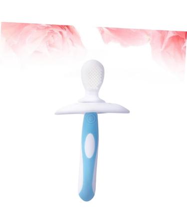 Buy Gatuida Silicone Baby Training Toothbrush | Soft Bristles for Milk Teeth | Children's Blue Toothbrush | 1 Pack - Buy Online on GoSupps.com