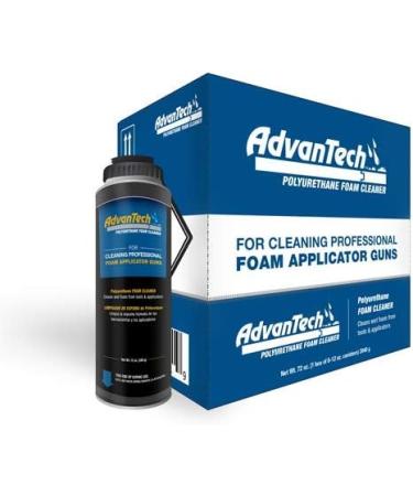 AdvanTech Subfloor Adhesive Dispensing Gun Cleaner - Polyurethane Cleaner | 6 Cans (12 oz) | J.M. Huber | International Shipping Available - Buy Online on GoSupps.com