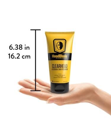 HeadBlade ClearHead Men's Aftershave Lotion - 5oz - Prevent Ingrown Hair & Irritation - Buy Online on GoSupps.com