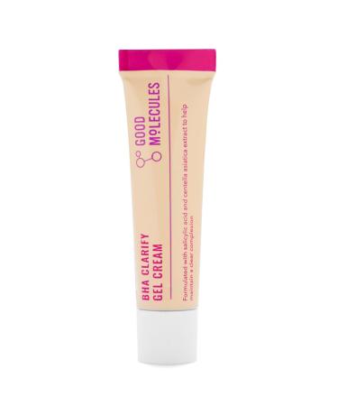 Good Molecules BHA Clarifying Gel Cream 30ml/1oz - Facial Cream with Salicylic Acid, Green Tea, and Gotu Kola Extract Soothe and Hydrate Skin - Fight Blemishes, Breakouts, and Irritations - Buy Online on GoSupps.com