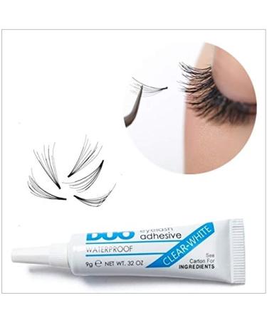 Buy Water-Resistant Duo Eyelash Glue - Skin Adhesive for Band Eyelashes & Artificial Eyebrows | Odorless Vegan with 10 Microbes - International Shipping - Buy Online on GoSupps.com