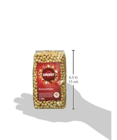 Buy Davert Organic Chickpeas 500g - Premium Quality & International Shipping | Healthy Plant-Based Protein - Buy Online on GoSupps.com
