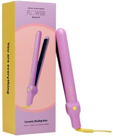 Flower Beauty Ceramic Styling Iron - Versatile Hair Tool for Straightening Curling & Waves | 4 Heat Settings | Crease-Free for All Hair Types - International Shipping Available - Buy Online on GoSupps.com