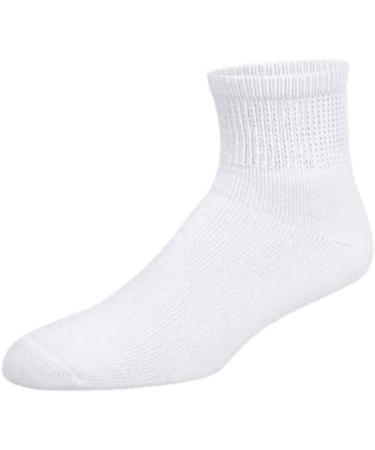 Diabetic Extra Large Crew Socks 3 Pair (Size 13-15) - Comfortable & Non-Binding - Buy Online on GoSupps.com