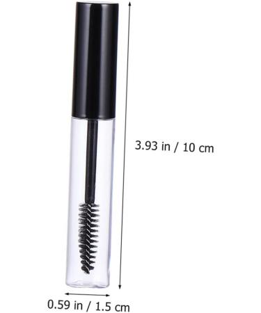 Healifty 10 Sets Mascara Tube Travel Containers for Liquids Eyelash Cream with Dropper Filling 10X1.5cmx5pcs Assorted Colorx5pcs - Buy Online on GoSupps.com