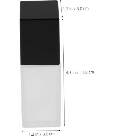 Didiseaon 3pcs Liquid Foundation Bottle Lotion Small Foundation Bottle Practical Sub Bottle Travel Push Type - Buy Online on GoSupps.com