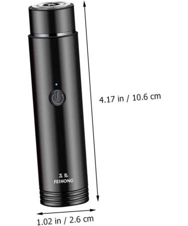 Buy Minkissy Electric Shaver Face Trimmer - Mini Hair Remover for Men & Women | USB Rechargeable Grooming Razor - Buy Online on GoSupps.com