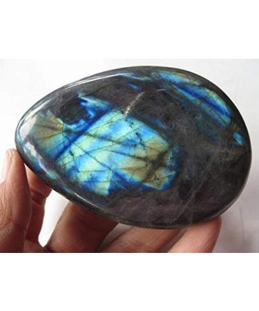 107g Rare Natural Flash Labradorite Crystal Gem Stone Original Reiki JZIGTDEM - Buy Online on GoSupps.com