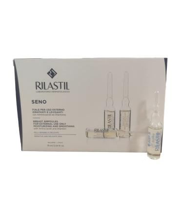 Rilastil Breast Bottle Solution with Shocking Moisturising and Smoothing Effect 15x5 ml Pack