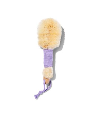 Buff Experts Srsly Buffed Dry Brush - Plant-Based  Vegan & Cruelty-Free - Comes with Travel Bag - Made with 100% Natural Cactus Fibres to Exfoliate  Treat Ingrown Hairs & Promote Lymphatic Drainage