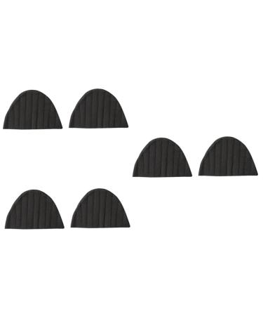 NOLITOY 3 Pairs Sneaker Heel Stickers Espadrille Heel Cushion Shoe Heel Cushion Pads Heel Cushions Foot Care Protector Pad Canvas Shoe Heel Grip Sports Shoes Post Post