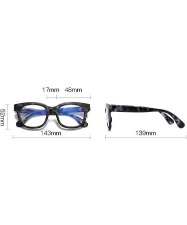 Buy PARWANA Oversized Clear Vision Blue Light Blocking Readers - Sturdy +350 Computer Glasses Eyewear with Flat Light Mirror - Buy Online on GoSupps.com