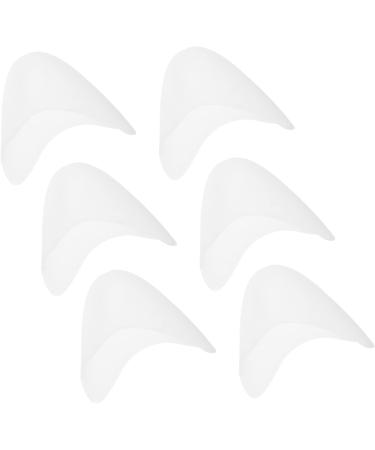 Healifty 6 Pairs Silicone Gel Pointe Shoe Cushion Protectors - Women's Foot Pads for Ballet Dance Shoes - Includes Whitex2pcs - 10.5X9.5X1.5CMx2pcs - Buy Online on GoSupps.com