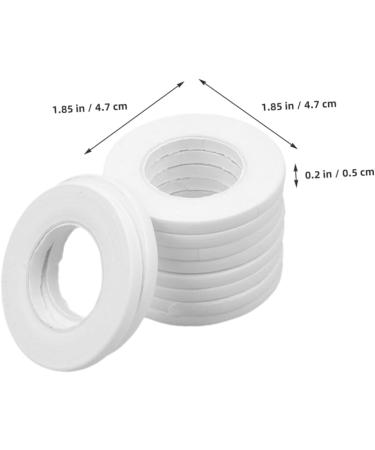 DOITOOL 30 Rolls Eyelash Tape Fake Eyelashes False Eyelashes Fake Lashes Eye Makeup Tape Women Lash Tape Eyelash Tapes Extension Belt Miss White Non-woven Fabric Mini - Buy Online on GoSupps.com