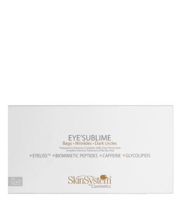 SkinSystem SkinSystem Eye 'Sublime Bags Wrikles Fark Circles' 5 ampoules - eye contour treatment