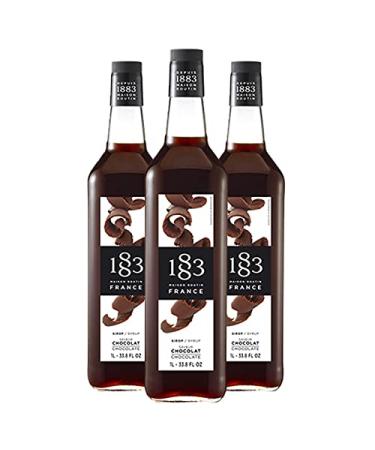 1883 MAISON ROUTIN Maison Routin 1883 Chocolate Syrup 1 Litre Pack of 3