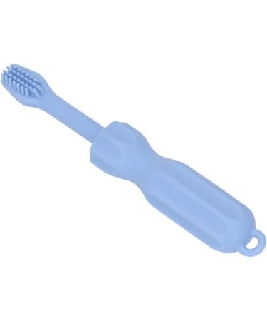 Buy Baby Silicone Molar Toothbrush - Safe Easy to Clean & Attractive for Babies (Blue) - Buy Online on GoSupps.com