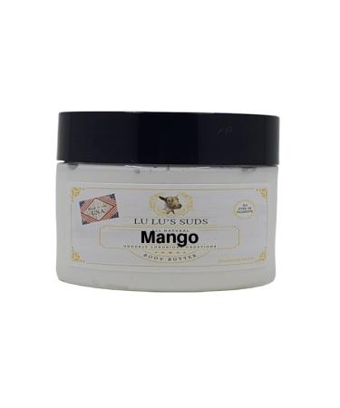 Lu Lu's Suds Hand Made All Natural Body Butter (4 oz Mango)