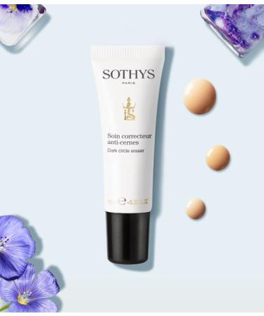 SOTHYS Dark Circle Eraser - Fragrance-Free Tinted Eye Cream Concealer & Anti-Wrinkle Moisturizer | Universal Shade for All Skin Types | Shop Internationally - Buy Online on GoSupps.com