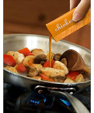 Reduced Sodium Chicken Broth Concentrate - 16 Packets (9.6g each) | Savory Choice - Buy Online on GoSupps.com