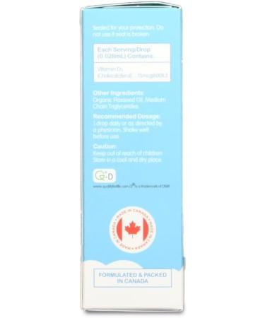 D-Sorb Vitamin D3 600IU 2.8ml - Buy Online on GoSupps.com