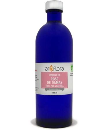  essentiallab Organic Damask Rose Floral Water Hydrolate 200ml 100% Natural and Organic - Buy Online on GoSupps.com