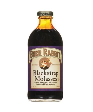 Brer Rabbit Unsulphured Molasses, Blackstrap, 12 Ounce