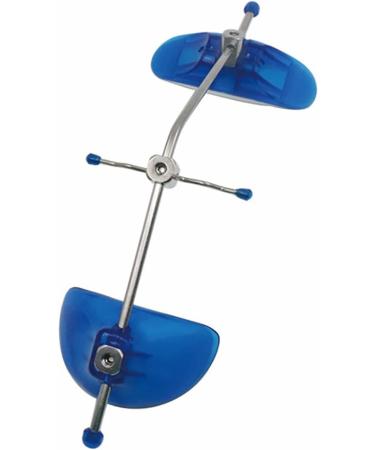 Obodn Dental Front Traction Device - Adjustable Orthodontic Head Cap & Facial Arch for Face Correction - Blue - Buy Online on GoSupps.com