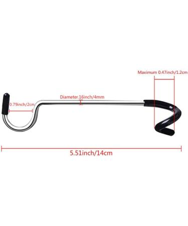 QWEQWE 2 Pcs Mini Camping Hook Hanger for Lanterns & Tents - Multi-use Hanging Hooks for Camping & Fishing - Buy Online on GoSupps.com