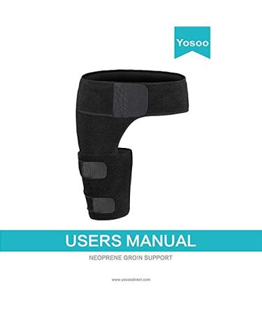 Ortho Wrap Hip Brace for Women - Lightweight Compression Support for Groin & Leg - Thickened Latex Material - Buy Online on GoSupps.com