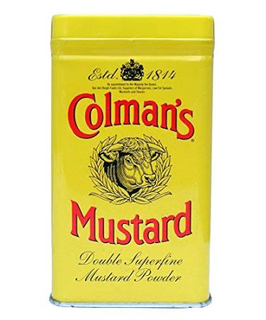 Colman's Colman's Original English Mustard Powder Pack of 6 (6 x 57g)