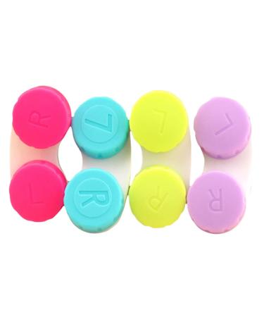 12-part set contact lens holder travel set for contact lenses Mini contact lens container eye contact case storage plants for contact lenses invisible storage box