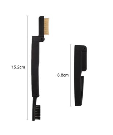 Ipetboom Double-Sided Eyebrow Brush Set - 2pcs Spiral Folding Makeup Tools for Perfect Eyebrows | International Shipping - Buy Online on GoSupps.com