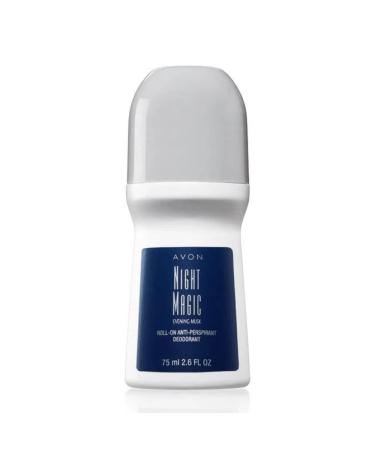 Avon Night Magic Evening Musk Roll-on Anti-perspirant Deodorant Bonus Size 2.6 Fl. Oz.